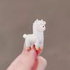 Schattige Schaap Alpaca Vormige Broche Eco-vriendelijke Legering Reversspeld Mode Decoratie voor Verjaardagsfeest Bruiloft Leuk Cadeau voor Vriendinnen
