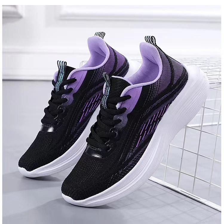 

Spring Autumn New Women s Shoes Outdoor Non Slip Sports Shoes Mesh Breathable Versatile Casual Footwear Fashion Ladies Shoe 41 чёрный