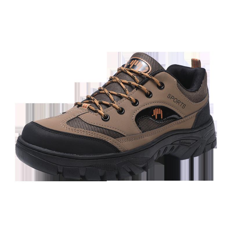 Outdoor hiking shoes men's mesh low-top sports shoes labor insurance shoes hiking casual shoes cold sticky men's shoes
