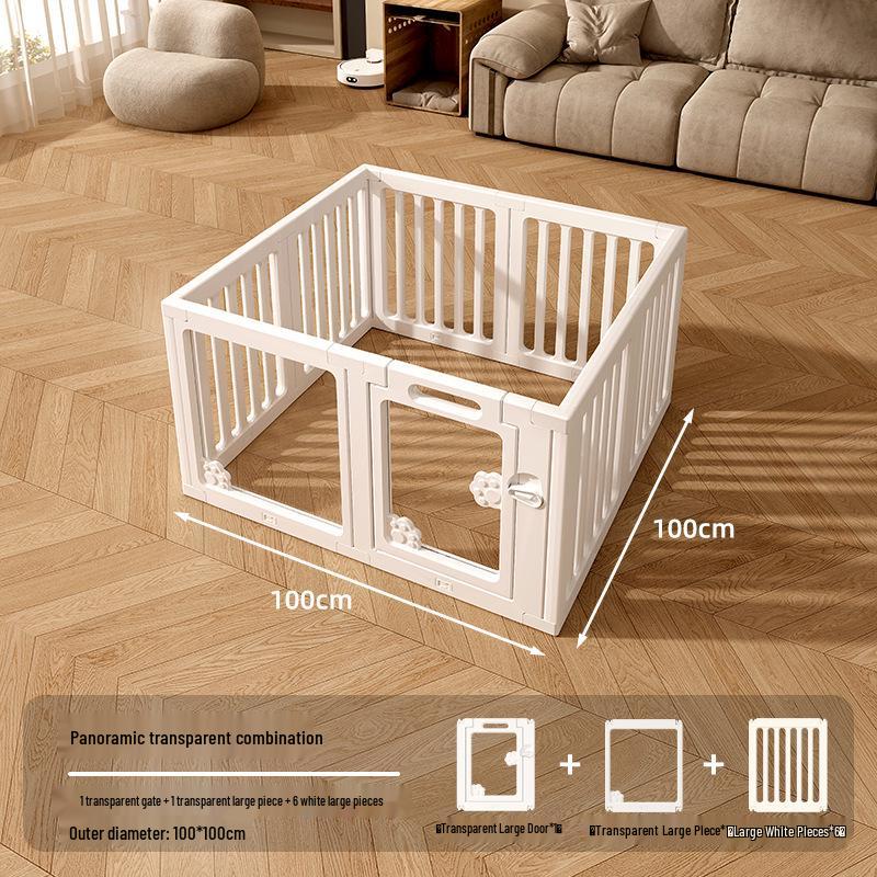 Indoor Pet Barrier: Dog & Cat Fence for Small to Medium Dogs, Dog Cage & House.
