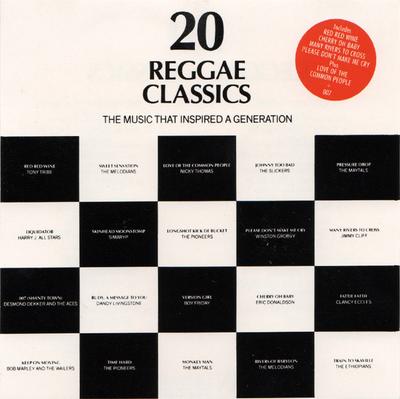 CD VARIOUS - 20 Reggae Classics 1 CDTRL222 Trojan Records 1987 UK Reggae, Ska & Dub Used