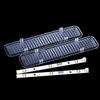 2 Paar Gefrierschrank Kühlschrank LED Streifenlichtleiste Allgemeines Weißes Licht Für E349766 MDDZ-162A 1629348 DC12V 2W HCDM415LC BCD-630WT