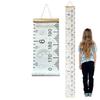 2M Height Child Growth Chart Wall Hanging Catoon Pattern Height Chart Growth Ruler Removable Height Measure Ruler