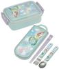 Skater Bento Disney Ariel for Made In Box, 450ml, 23, Antibacterial, Girls, Japan, RBF3ANAG-A