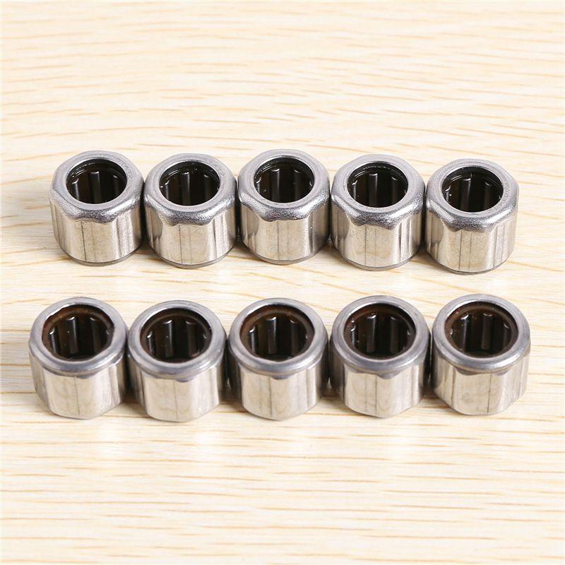 A84E-40Pcs Needle Bearing HF081412 Outer Ring Octagon One-Way Needle Roller Bearing 8X14x12mm For Manufacturing Industry