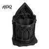 Functional Gothic Art 3D Printed Cathedral Pen Holder Vintage Academia Church Retro Castle Holder Pencil Cup Large Desktop Organizer for Office Home