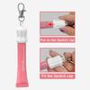 Portable Lip Gloss Keychain Caps Silicone Lid Holder Keyring Pendant For Lip Balm Bag Pendant Makeup Tool Accessories