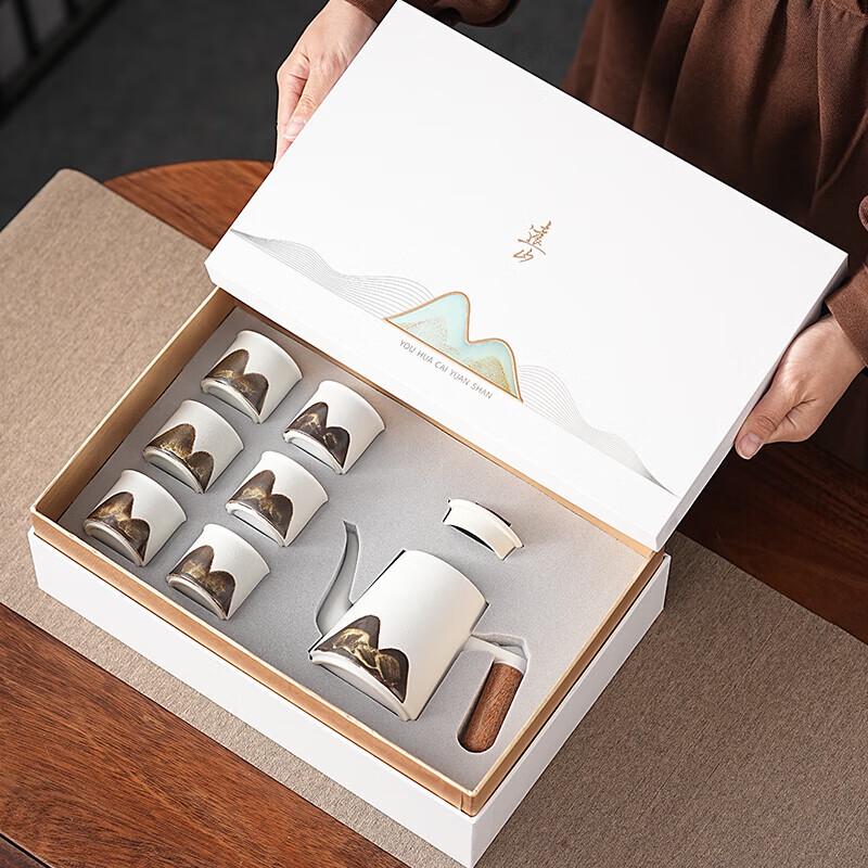Wushiyuan Distant Mountains Ceramic Tea Set