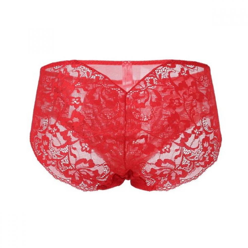 Triumph Dreaming Lace Mesh Panty Red Tewpt811rd