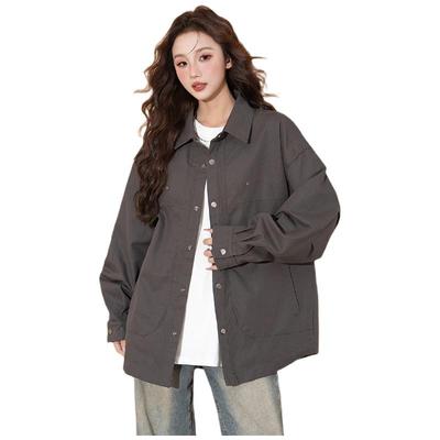 TonLion Women's Spring Lapel Jacket