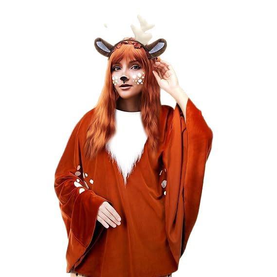 Christmas Jungle Moose Cosplay Costume - Cute Halloween Outfit