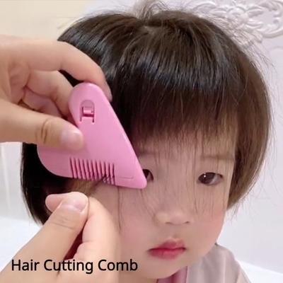 Herz Form Haar Schneiden Trimmer Barber Kamm Pony Haar Entferner Hause Mini Make-Up Werkzeuge Für Ausdünnung Schönheit Haar Schneiden Zubehör
