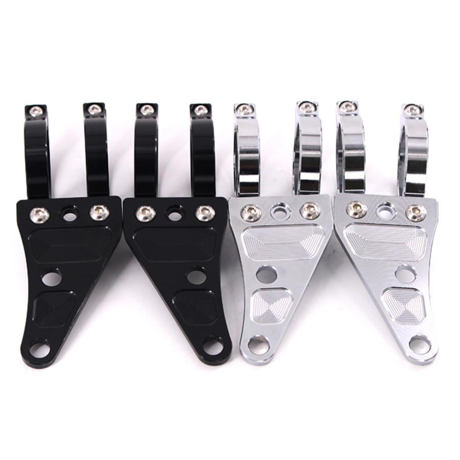 Heavy 6.8 inch Universal Vintage Motorcycle LED Headlamp Distance Light Refit For Motorcycle Headlight Cafe Racer With 41mm Adjustable Bracket