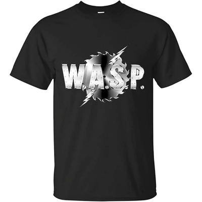 RAT-MAKING Men's Wasp Band Logo Tee Tops Tee Tee Shirt T-Shirts Black