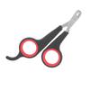 Parrot Nail Scissors Bird Nail Clipper Pet Bird Parrot Small Animals Accessory Grooming Tool Nail Scissors Clipper Black and Red