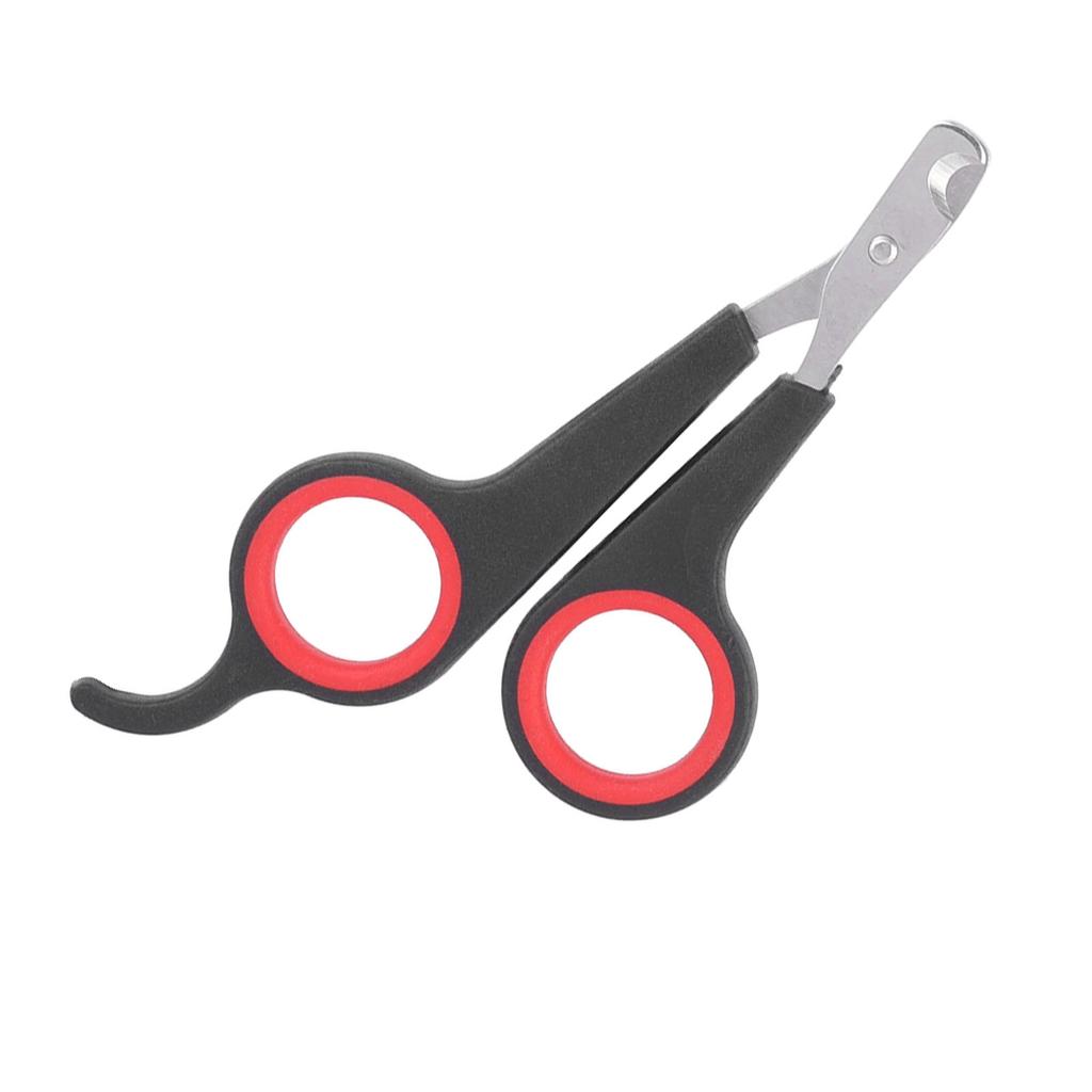 Parrot Nail Scissors Bird Nail Clipper Pet Bird Parrot Small Animals Accessory Grooming Tool Nail Scissors Clipper Black and Red