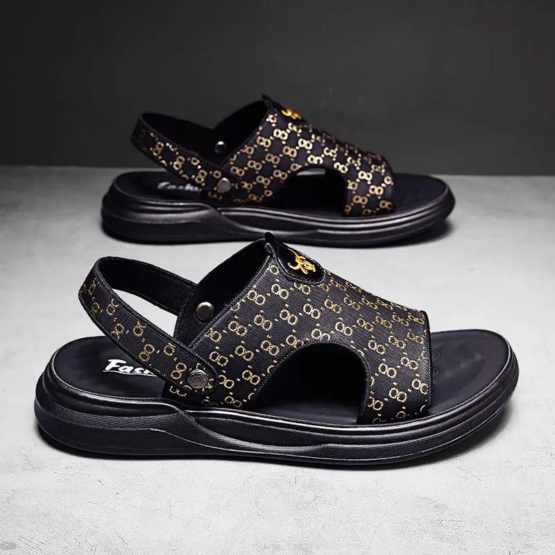 

Мужская обувь для ежедневного использования на открытом воздухе, дышащие мужские сандалии с открытым носком, скидка, дешевая распродажа, корейский стиль, высокое качество, японская распродажа V 44