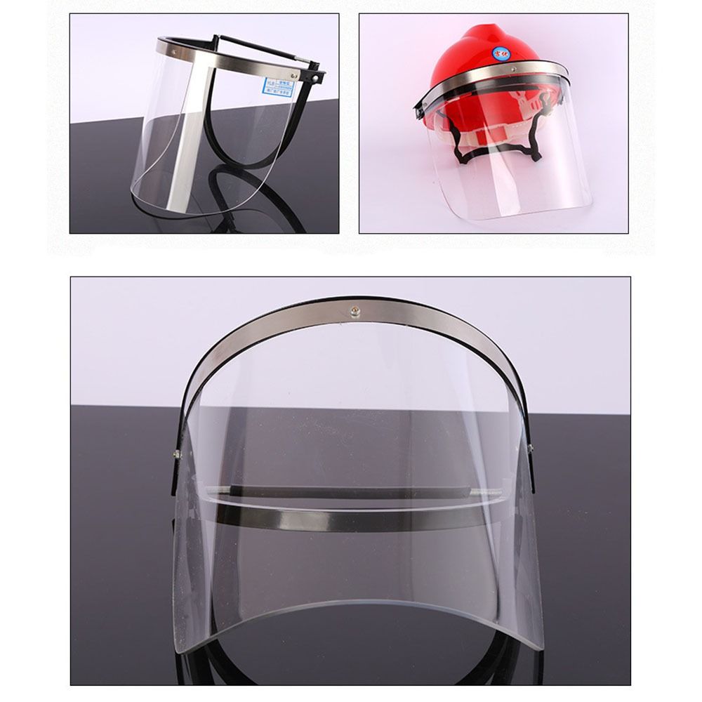High Temperature Resistant Full Face Visor Transparent Face Shield Mask  Yard
