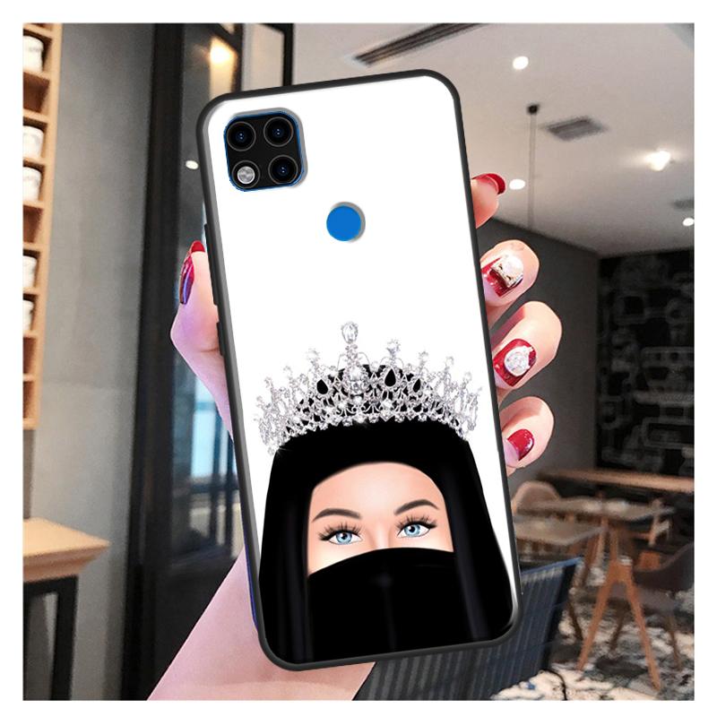 Custodia Morbida Hijabi Ragazze Musulmane Islamiche Per Xiaomi Redmi Note 11 Pro Note 10 Pro Note 9 Pro 10S 9S 8T 9A 9C 9T Cover