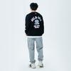 MLB Sweatshirts Unisex Black Crew Neck Moderate Regular 3AMTL5116-50BKS