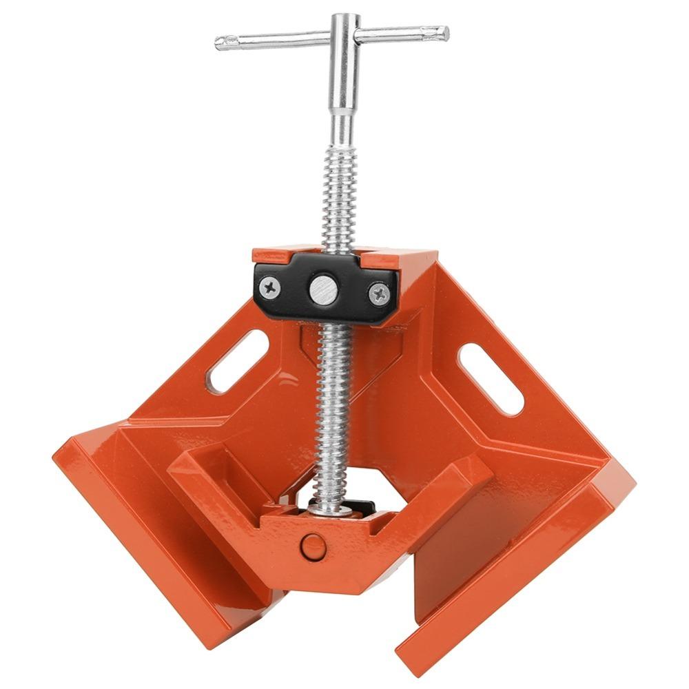 Aluminum Alloy Corner Clamp Adjustable Clamping Plates Quick Fixture Tool For Carpentry