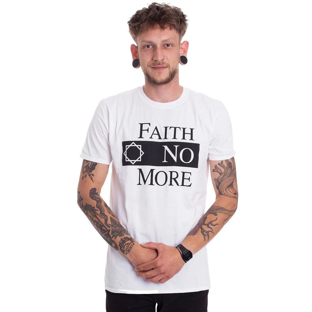 Faith No More Unisex Adult Classic V.2 Logo T-Shirt