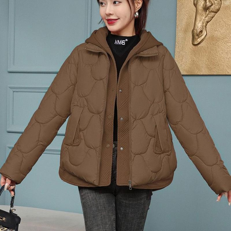 Korean Version of Winter Loose Cotton-padded Jacket Women's New Small Down Cotton-padded Jacket Female Fake 1PCS