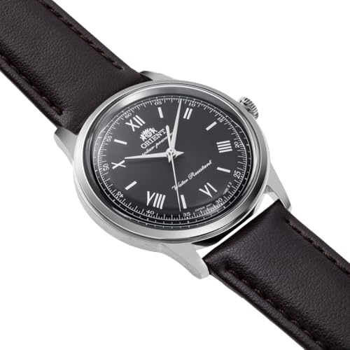 Orient Bambino Solar Wristwatch RN-WK0004L Men's Black