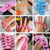 Pack of 50 Nail Art Tools Finger Splitter Set Nail Polish Finger Toe Sponge Finger Toe Splitter Cotton Isolator