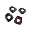 4Pcs/set Door Lock Pins Cover Trim for BMW X1 F48 X2 F39 2016-2022 Car Door Lock Ring Panel ABS Sticker Accessories