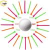 Randar Golf Wood Tees - Mixed Color 200-Pack