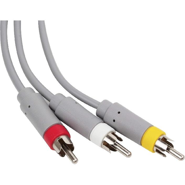 

Beastron Wii AV Cable, 6 FT AV Composite Cable 3 RCA for Nintendo Wii/Wii U (High Definition)