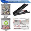 Lever Action Foot Can Crusher Foot Operated Floor Pedal Can Smasher  Household Recycling