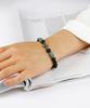 Shoveoff C24Svb-1013 Handmade Natural Stone Turquoise Onyx Matte Bracelet