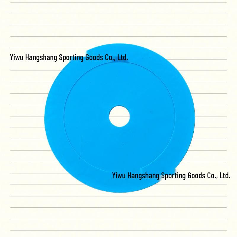 Mini Round Football Training Marker Disc синий