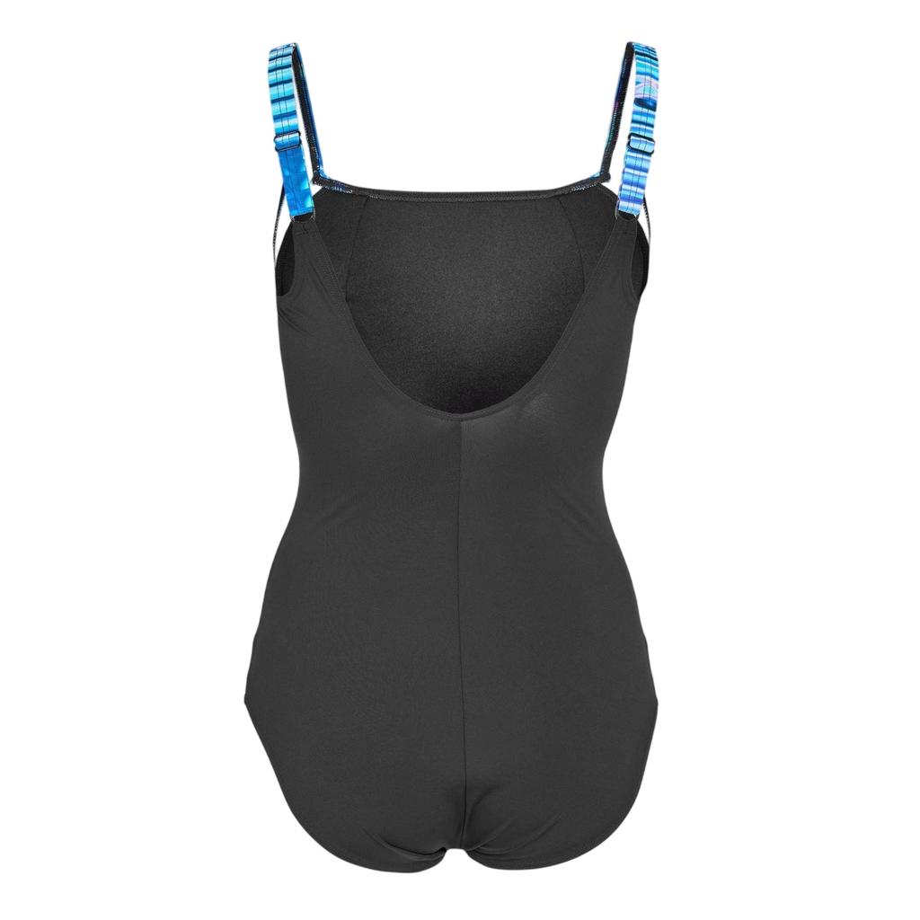 Speedo Womens/Ladies Luna Lustre Wave Pattern One Piece Swimsuit