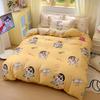C-Crayon Shin-Chan Bedding Set Pillowcase 2/3/Pcs Boy Girl Shin-Chan Duvet Cover Adult Children Gift Single Double Large Size