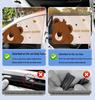 Magnetic Car Sunshade Curtains for Baby Privacy and Blackout