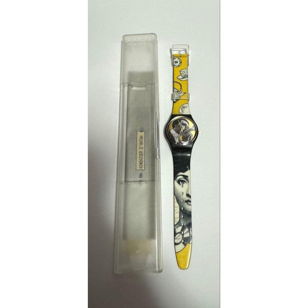 Used Swatch wristwatch Fornasetti