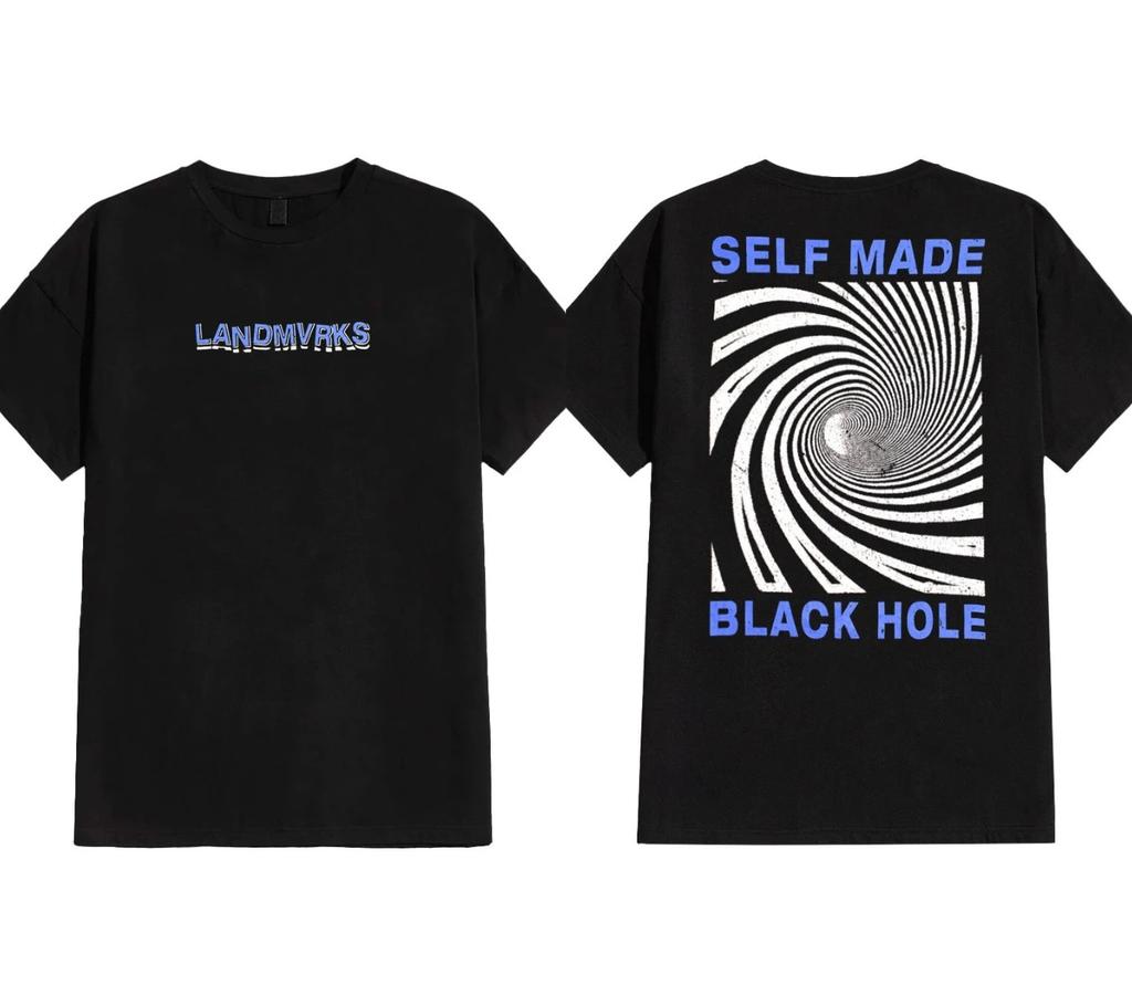 Metalcoreová kapela Landmvrks Módní doplňky Potisk Tričko Pánské Dámské Kulatý výstřih Bavlněné Tričko Volné Ležérní Oversized High-street Top