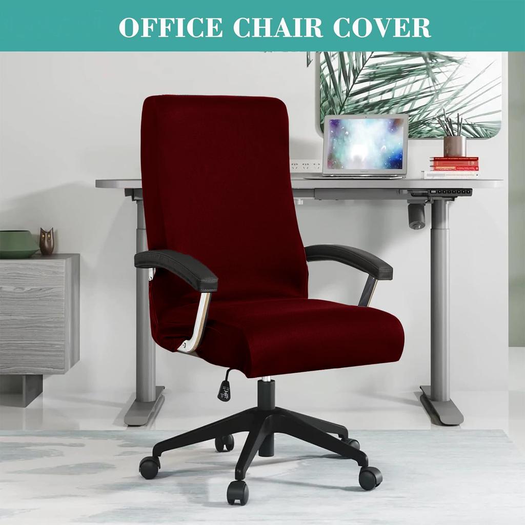 Stretch Spandex Office Chair Cover Anti Dirty Computer Seat Protector Removable Universal Slipcover