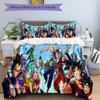 Dragon Ball Heroes Print 3Pcs Bedding Setduvet Cover With 2 Bedropillowcase Home Birthday Gift