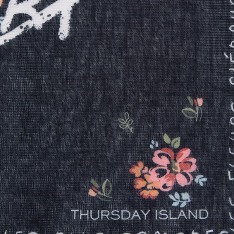 Thursday Island Heart Flower Bandana_T256MHC142W