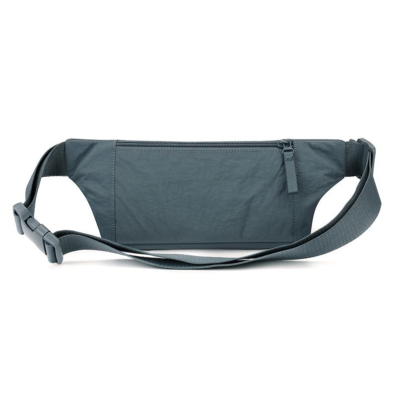 Borsa a petto da pendolare Borsa a vita tinta unita Borsa a tracolla messenger mobile multi-scomparto