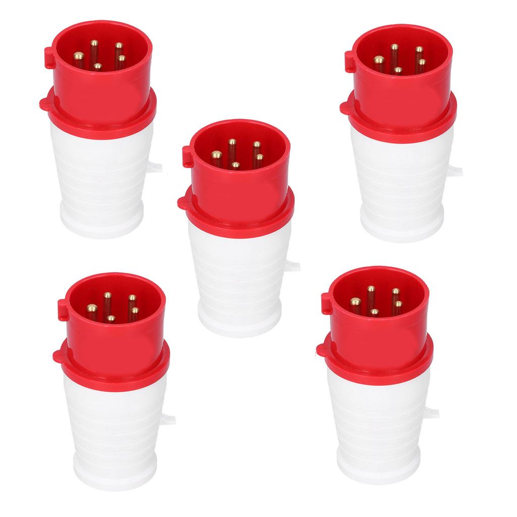 5PCS ZNG‑015 Industrial Connector Plug 5 Pin Industrial Plug for Industry Agriculture Chemical Indus