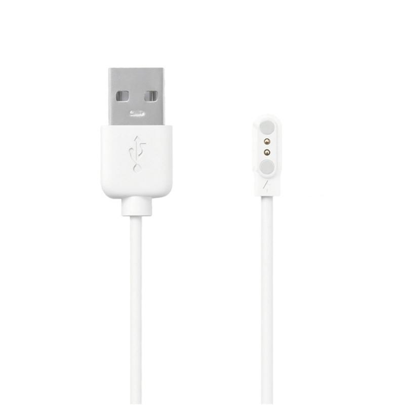 USB Magnetic Charging Cable Quick Charging Technology Design for Watch T2 Smartwatch Lightweight Power Cord белый