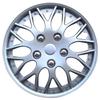 Enjoliveurs De Roues - AUTO STYLE - Missouri - 14 Pouces - Lot De 4 - Plastique ABS Argent
