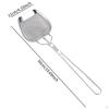 Oil Skimmer Cooking Utensil French Fries Separator Stainless Steel Strainer for Straining