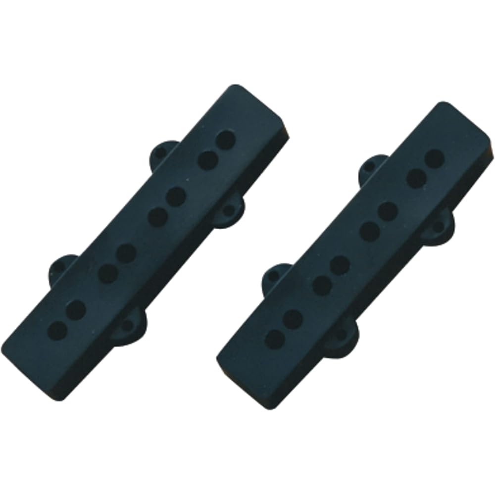 Fender Pickup Covers Pure Vintage Jazz Bass Black (Set of 2)