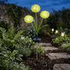 1/3 Heads Dandelion Lights Solar Powered Solar Yard Lights New Insertion Decorative Lamp